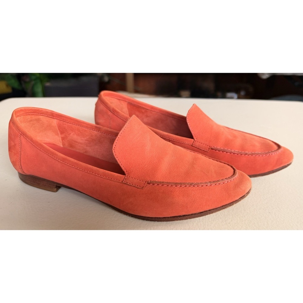 Kate Spade New York Coral Suede Loafers Flats Slip On Driving Shoes Size 7